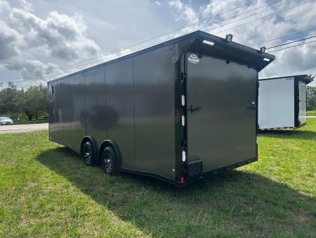 New 2026 Rock Solid Cargo 8.5x24 Interior-Race Trailer- Finished Interior- 5200lb Torsion Axle