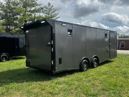 New 2026 Rock Solid Cargo 8.5x24 Interior-Race Trailer- Finished Interior- 5200lb Torsion Axle