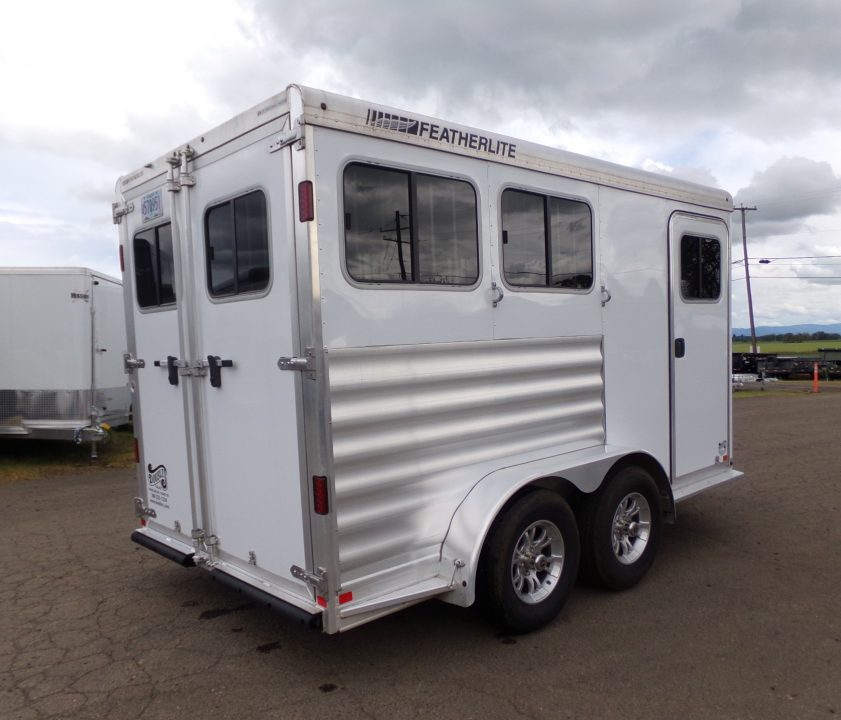 Used 2020 Featherlite Trailers 7441 2 Horse Bumper Pull Horse Trailer
