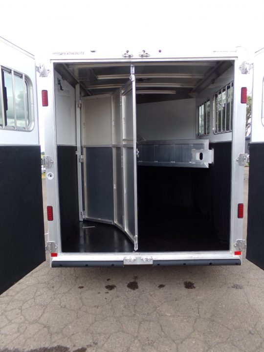 Used 2020 Featherlite Trailers 7441 2 Horse Bumper Pull Horse Trailer