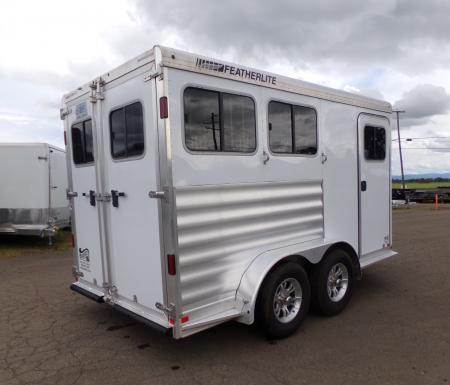Used 2020 Featherlite Trailers 7441 2 Horse Bumper Pull Horse Trailer