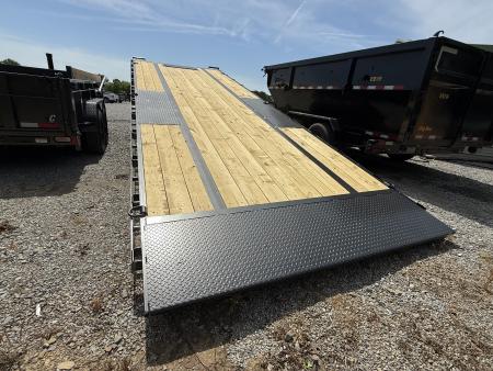 New 2026 Diamond C DET 210 Power Tilt 24’ Trailer, POP UP 12K WINCH, 23K GVWR, HYDRAULIC JACK