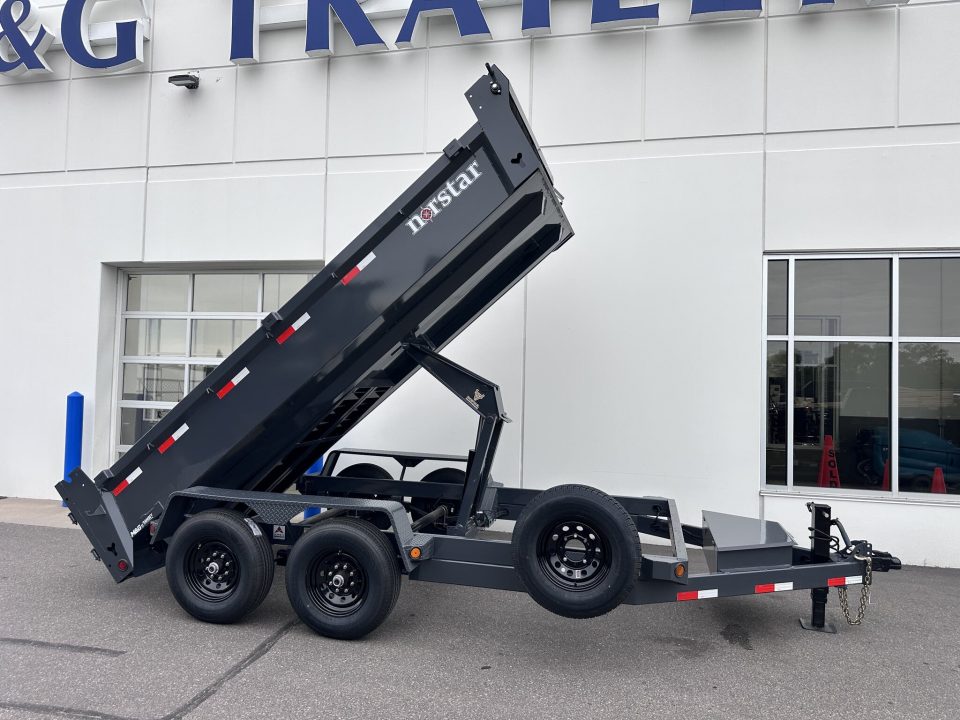 New DCB 83X14 14K DUMP TRAILER - GRAY