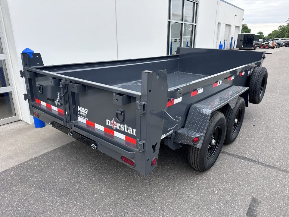 New DCB 83X14 14K DUMP TRAILER - GRAY