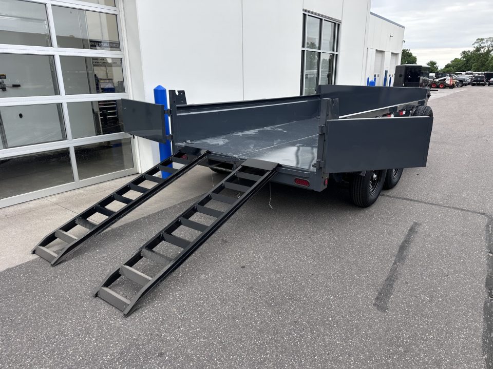 New DCB 83X14 14K DUMP TRAILER - GRAY