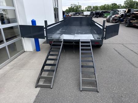 New DCB 83X14 14K DUMP TRAILER - GRAY