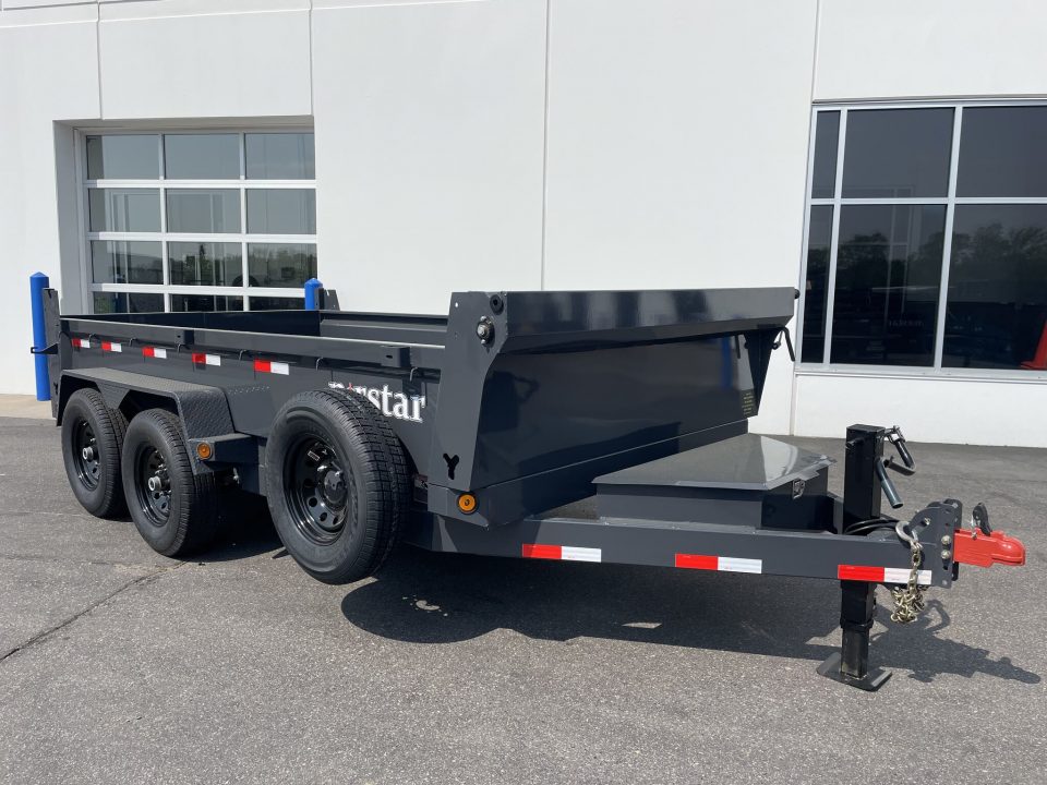 New DCB DELUXE 83X14 14K DUMP TRAILER - GRAY