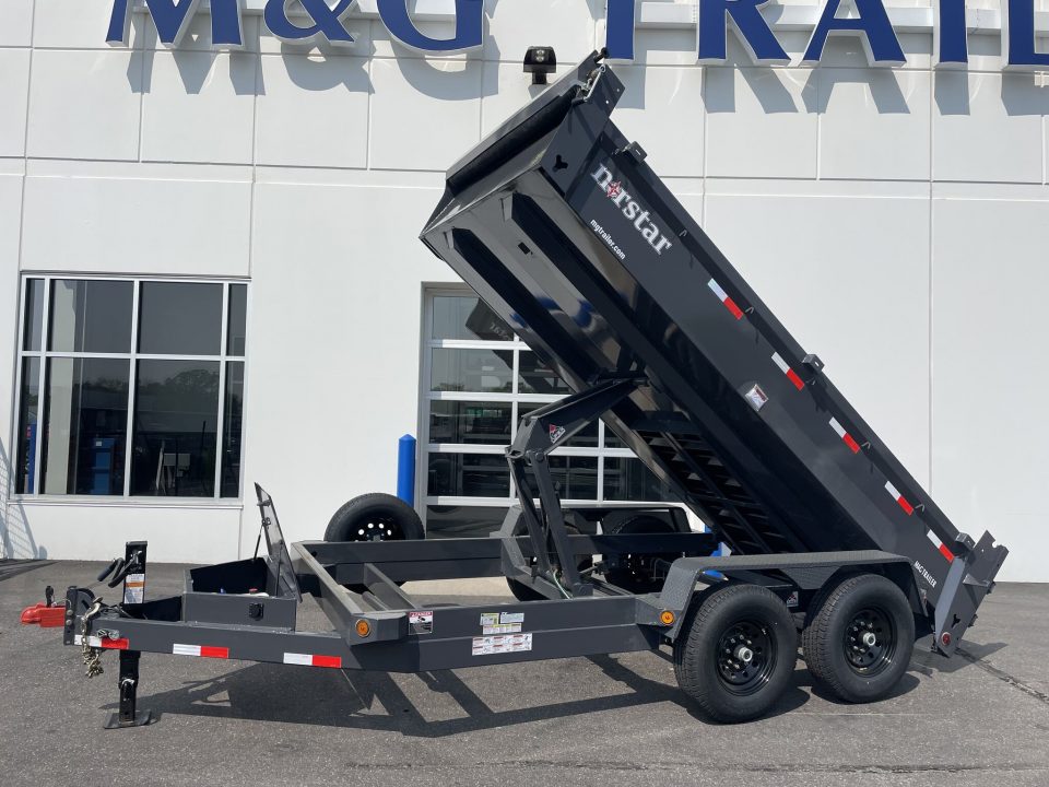 New DCB DELUXE 83X14 14K DUMP TRAILER - GRAY