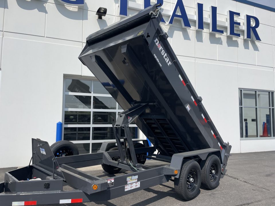 New DCB DELUXE 83X14 14K DUMP TRAILER - GRAY