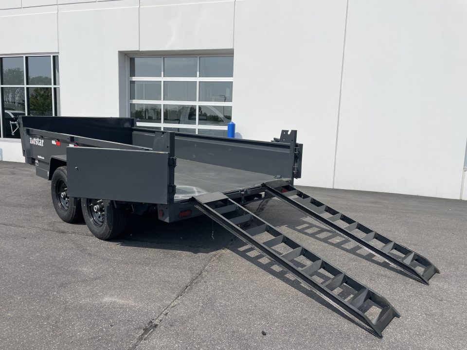 New DCB DELUXE 83X14 14K DUMP TRAILER - GRAY