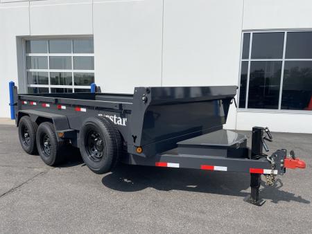 New DCB DELUXE 83X14 14K DUMP TRAILER - GRAY