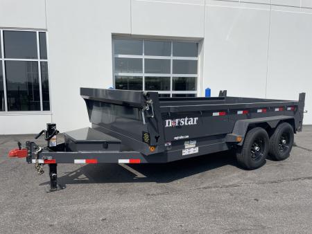 New DCB DELUXE 83X14 14K DUMP TRAILER - GRAY