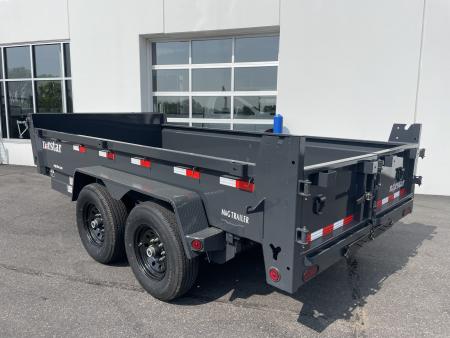 New DCB DELUXE 83X14 14K DUMP TRAILER - GRAY