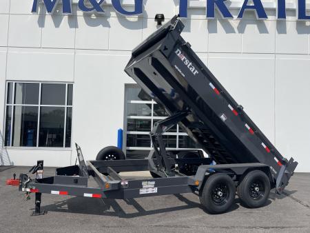 New DCB DELUXE 83X14 14K DUMP TRAILER - GRAY