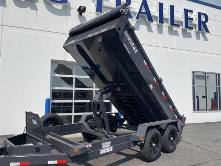 New DCB DELUXE 83X14 14K DUMP TRAILER - GRAY