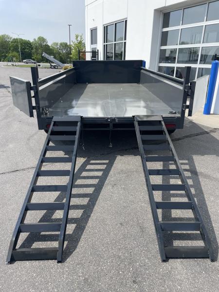 New DCB DELUXE 83X14 14K DUMP TRAILER - GRAY