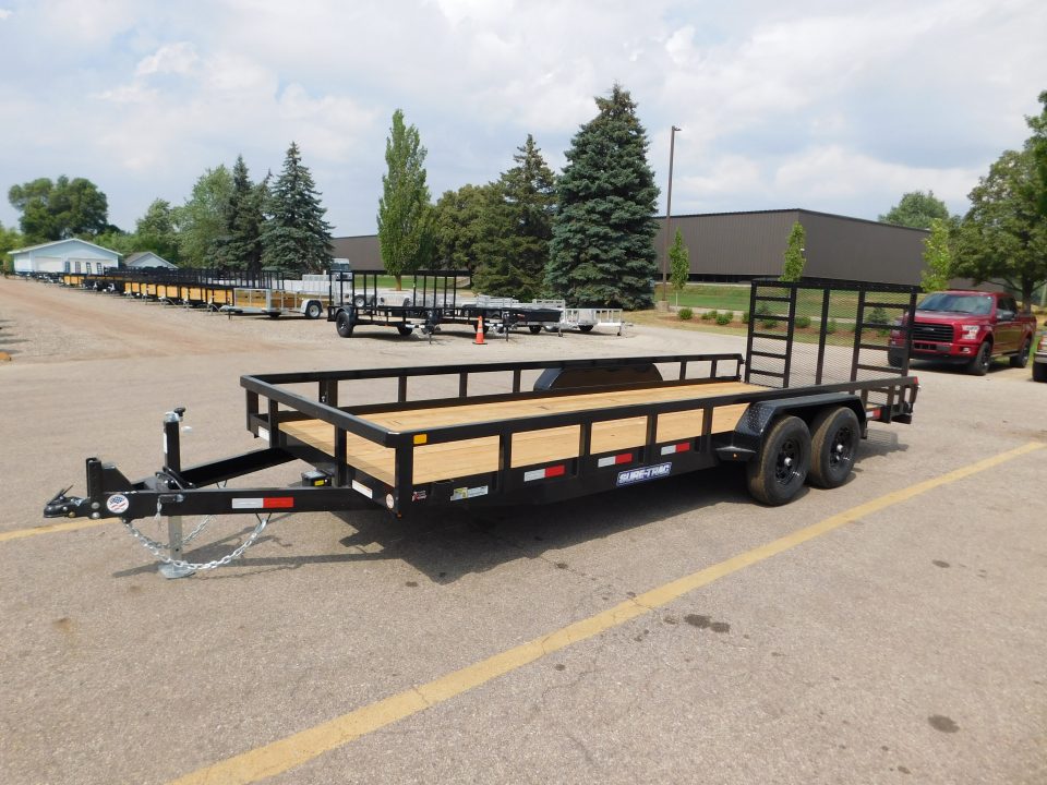 New 2026 Sure-Trac ST-UTT8220-100 Utility Trailer