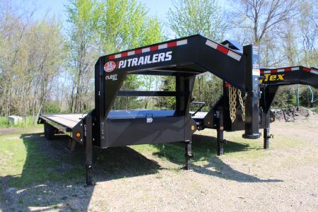 New 2026 PJ Trailers 30' MR GN 15K GVWR STOCK ID 6244 Equipment Trailer