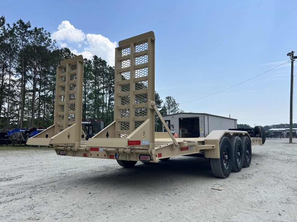 New 2026 Diamond C LPX307 Equipment Trailer, 82x24, Triple 7K Axles, #19,670 Payload