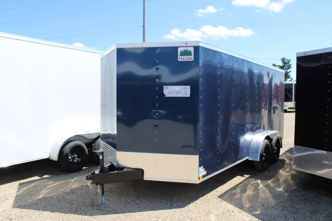 New 2026 RC Trailers 7X16 RD RGT STOCK ID 6220 Cargo / Enclosed Trailer