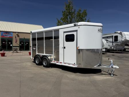 New 2026 Maverick 3 Place MAV3HS-9.9K 7'6  Horse Trailer