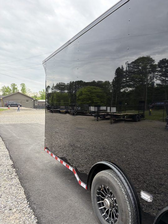 New 2026 Spartan 28' "Pro-Series" - BATHROOM Race Trailer, PolyCor, 7'4" Interior, 14K GVWR Torsion Spread Axles, A/C, Rubber Coin PKG