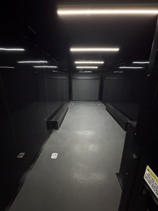 New 2026 Spartan 28' "Pro-Series" - BATHROOM Race Trailer, PolyCor, 7'4" Interior, 14K GVWR Torsion Spread Axles, A/C, Rubber Coin PKG
