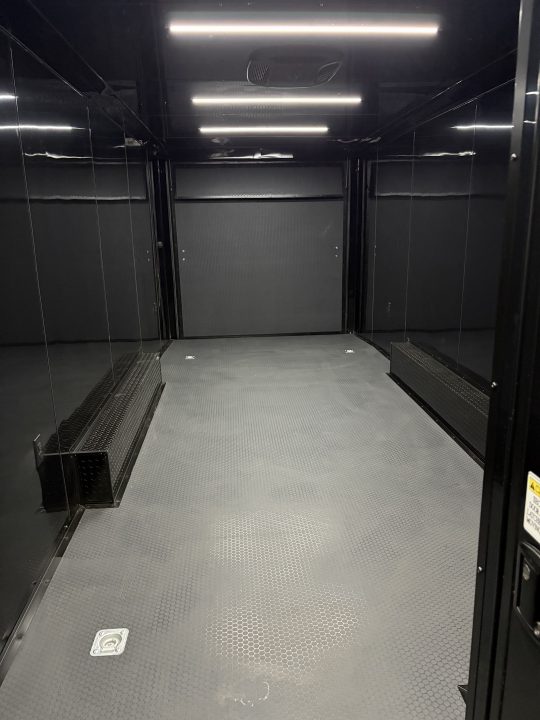 New 2026 Spartan 28' "Pro-Series" - BATHROOM Race Trailer, PolyCor, 7'4" Interior, 14K GVWR Torsion Spread Axles, A/C, Rubber Coin PKG