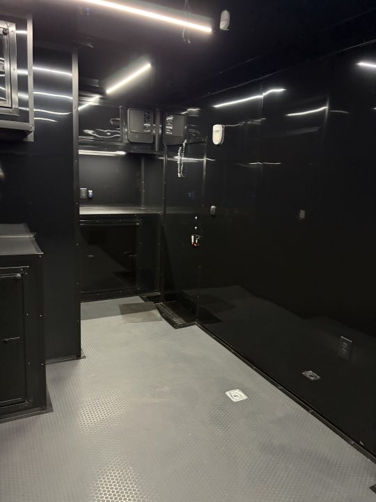 New 2026 Spartan 28' "Pro-Series" - BATHROOM Race Trailer, PolyCor, 7'4" Interior, 14K GVWR Torsion Spread Axles, A/C, Rubber Coin PKG