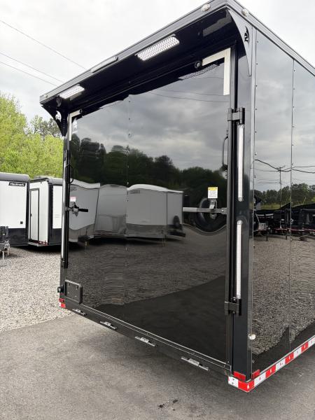 New 2026 Spartan 28' "Pro-Series" - BATHROOM Race Trailer, PolyCor, 7'4" Interior, 14K GVWR Torsion Spread Axles, A/C, Rubber Coin PKG