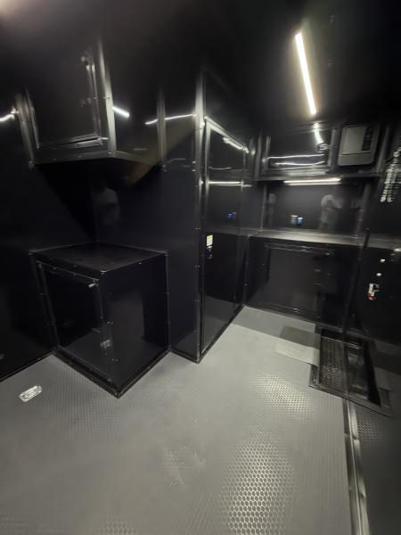 New 2026 Spartan 28' "Pro-Series" - BATHROOM Race Trailer, PolyCor, 7'4" Interior, 14K GVWR Torsion Spread Axles, A/C, Rubber Coin PKG