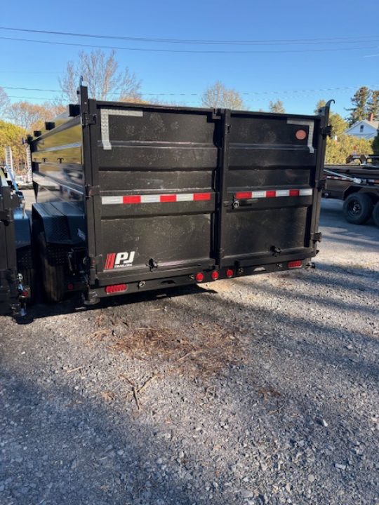 New 2026 PJ TRAILERS 83" x 16' DM High Side Dump Trailer