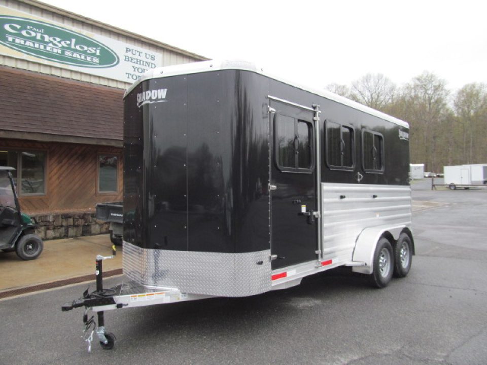 New Shadow Select Series 3 H Slant BP W/ Dressing Room Horse Trailer
