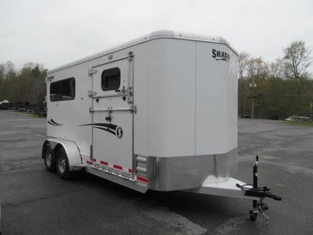 New Shadow Select Series 2 H BP W/ Side Ramp and Dressing Room Horse Trailer