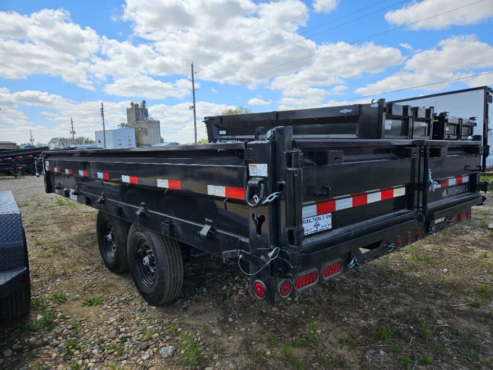 New 2026 Norstar 96"x16' DECK OVER Dump Trailer