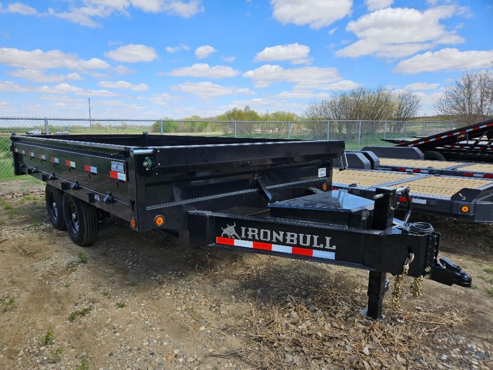 New 2026 Norstar 96"x16' DECK OVER Dump Trailer