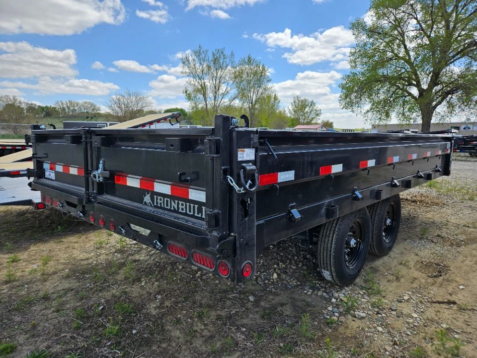 New 2026 Norstar 96"x16' DECK OVER Dump Trailer
