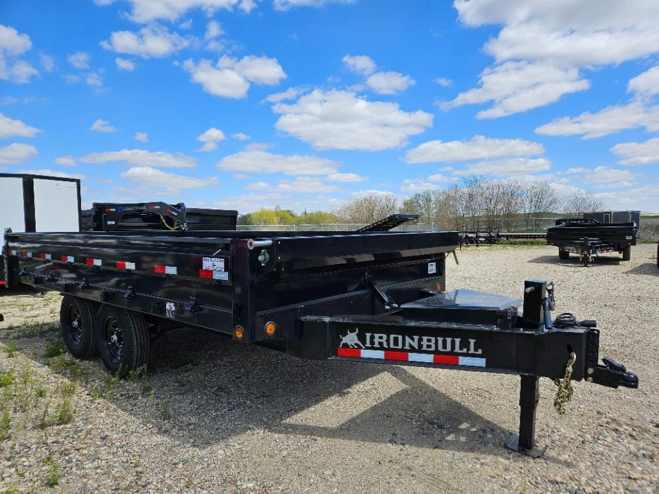 New 2026 Norstar 96"x16' DECK OVER Dump Trailer