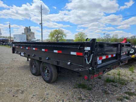 New 2026 Norstar 96"x16' DECK OVER Dump Trailer