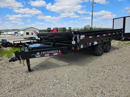 New 2026 Norstar 96 x16' DECK OVER Dump Trailer