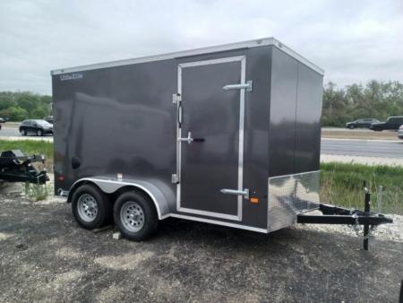 New 7x12 ENCLOSED CARGO TRAILER