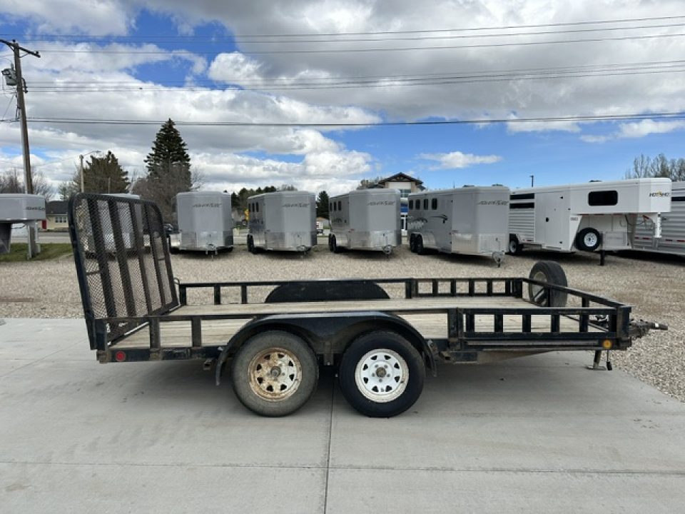 Used 2001 H&H 12' Utility Trailer