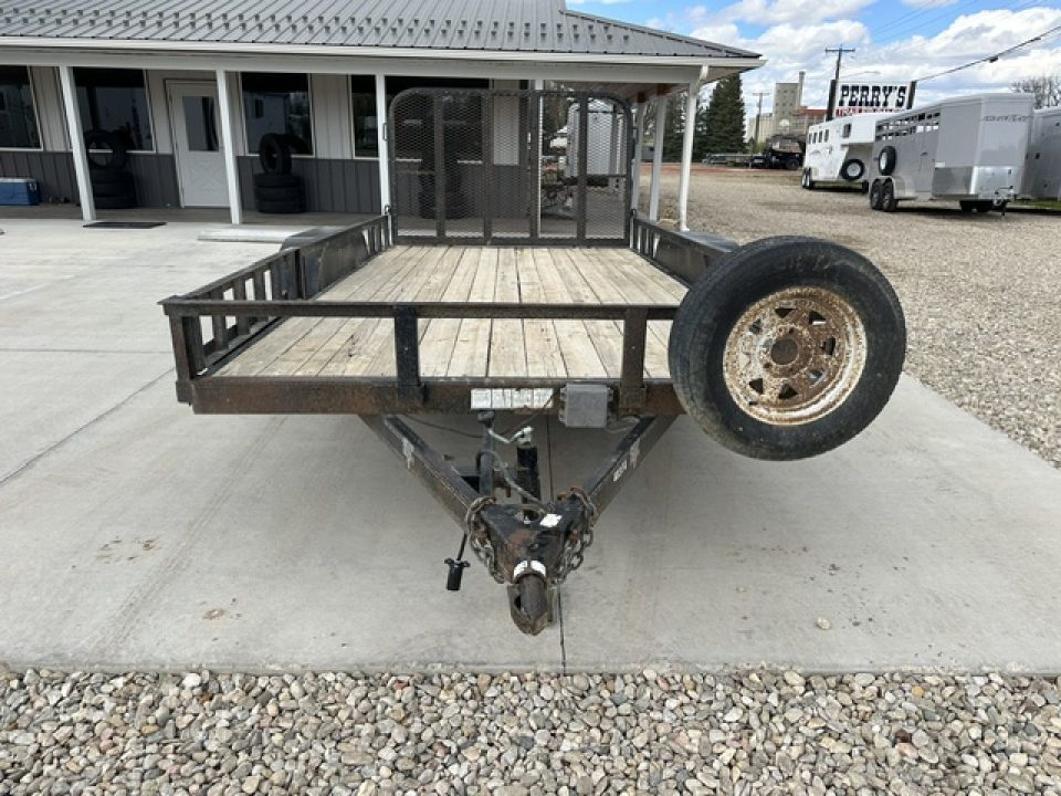 Used 2001 H&H 12' Utility Trailer