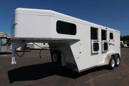 New 2027 Trails West Adventure MX 3 Horse Gooseneck Trailer