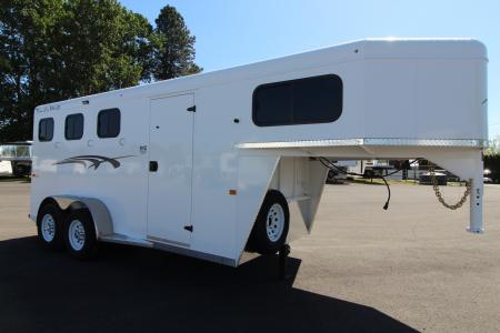 New 2027 Trails West Adventure MX 3 Horse Gooseneck Trailer