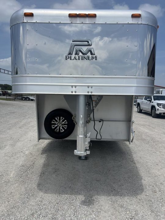 Used 2024 Platinum Coach 5 horse slant stock combo