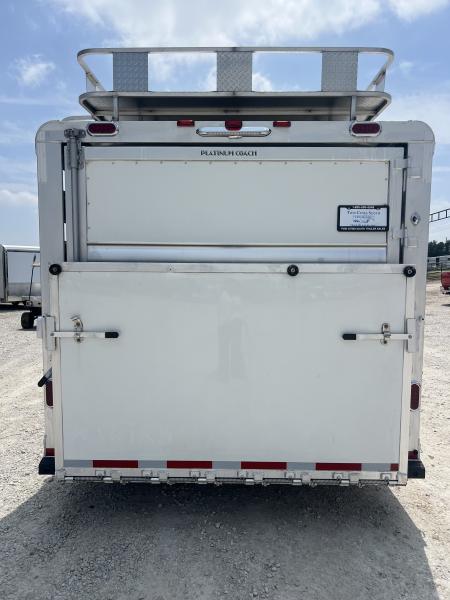 Used 2024 Platinum Coach 5 horse slant stock combo