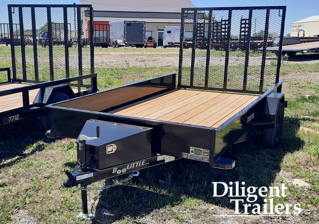 New 2026 Doolittle Trailers 77" x12' Utility Trailer