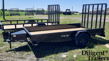 New 2026 Doolittle Trailers 77" x12' Utility Trailer