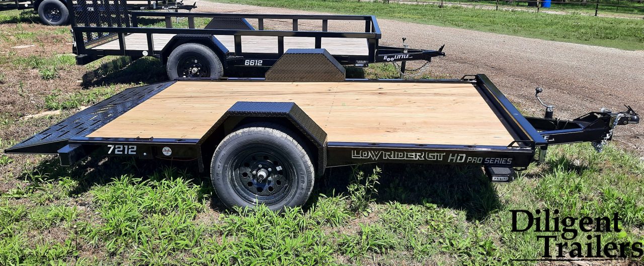 New 2026 Doolittle Trailers 72" x12' Utility Trailer Tilt Deck